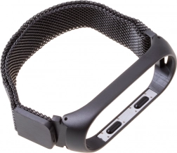 Xiaomi Mi Band 3/ Xiaomi Mi Band 4 mágneses szíj - fekete