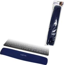 Kék gél csuklótámasz billentyűzethez