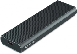 Alumínium külső ház M.2 NVMe SSD-hez, USB 3.1 Gen2 10 Gb/s, akár 4 TB, grafit