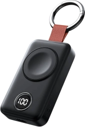 Hordozható vezeték nélküli töltő okosórához Joyroom 2000mAh fekete