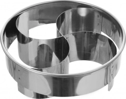 Rozsdamentes acél kaiserszeltelő 10,5 cm