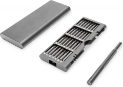 DIGITUS 57 az 1-ben precíziós csavarhúzó készlet alumínium tokban