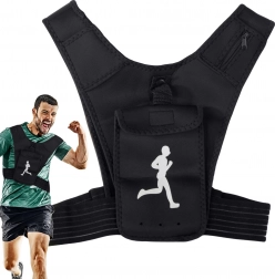 Futómellény telefontokkal és fényvisszaverő elemekkel