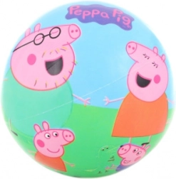 Színes felfújható labda Peppa malac 22 cm