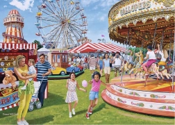 Ravensburger puzzle Vintage Fairground Fun, 1000 darab