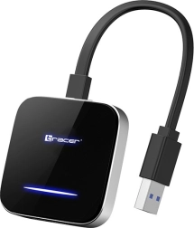 TRACER CarLink Pro vezeték nélküli autós adapter Apple CarPlayhez és Android Autóhoz