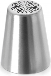 Orosz rozsdamentes acél cukrászcső – virág