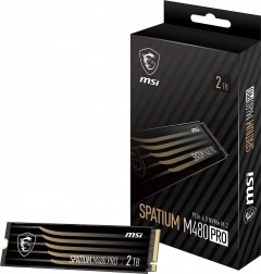 SPATIUM M480 PRO 2TB M.2 PCIe4 7400/7000MB/s SSD meghajtó