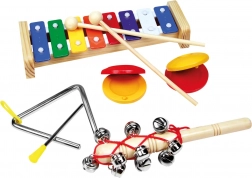 Bino Zenei Készlet Háromszöggel