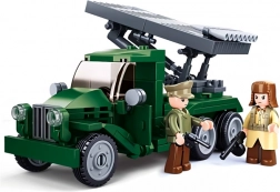 Sluban orosz Katyusa rakétavető – építőkészlet Budapest ostroma