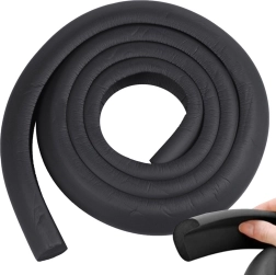 Hab védő bútorél-szalag 2 m – fekete