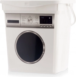 6 l-es mosópor- és kapszulatartó doboz