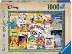 Puzzle Disney Vintage Filmplakátok 1000 db Ravensburger