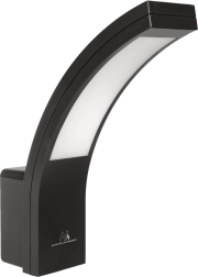 Kültéri fali LED lámpa 10 W fekete