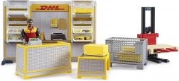 Bruder BWORLD Csomagküldő DHL kiegészítőkkel