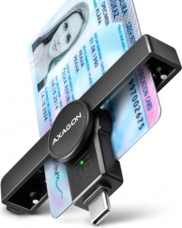 AXAGON PocketReader USB-C kártyaolvasó