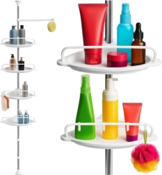 RUHHY sarok teleszkópos zuhanypolc