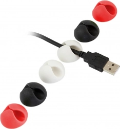 Öntapadó kábelrögzítők – 6 db