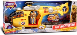 The Corps The Nightwing helikopter figurával, 50 cm