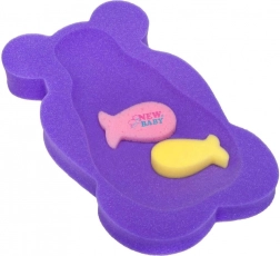 Habos fürdető alátét babáknak BASIC – lila