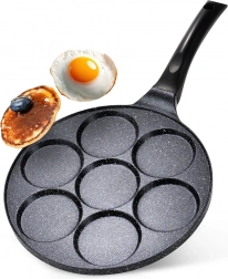 Gránit serpenyő tojásokhoz 7 nyílással Basic Line 26 cm