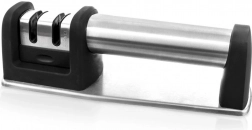 Kézi kétfokozatú ORION késélező rozsdamentes acélból