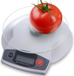 Üveg digitális konyhai mérleg 5 kg