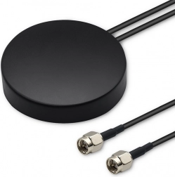 kültéri körsugárzó GPS + 4G/GLONASS antenna 2× SMA-val