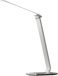 Solight fényerő-szabályozható LED asztali lámpa állítható színhőmérséklettel és USB-porttal, fényes fehér