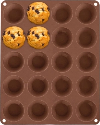 Orion szilikon mini muffinforma, 20 db