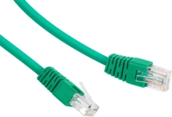 Cat 6 UTP patch kábel, 3 m, zöld