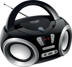 Hordozható boombox CD-vel és USB-vel ADLER AD 1181