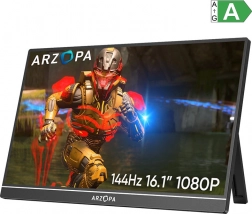Arzopa 16,1" Z1FC hordozható monitor, 144 Hz, Full HD