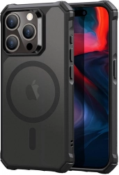 ESR Air Armor tok iPhone 15 Pro-hoz MagSafe-fel, fekete