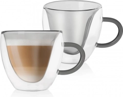 Duplafalú termos pohár 280 ml, 2 db