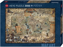 2000 darabos puzzle – kalózok világa