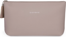 Elegance Maxi utazó kozmetikai táska mocca (műbőr), 30 × 19 × 8 cm