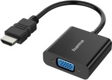 HDMI–VGA adapter 3,5 mm-es jack csatlakozóval