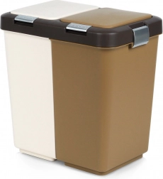 Műanyag szelektív hulladékgyűjtő 2×10 l ORION