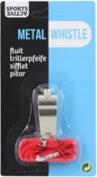 Fém sport síp nyakpánttal