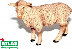 Kézzel festett juhfigura 9 cm