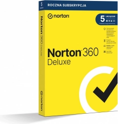 Norton 360 Deluxe - 50GB biztonsági mentés 1 évre, 5 eszköz számára