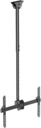 Mennyezeti tartó TV-hez LCD/LED 37–70", fekete, 50 kg teherbírás
