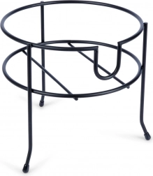 Fém állvány csapos italadagolóhoz, fekete, 20 cm