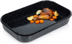 Zománcozott téglalap alakú tepsi 6 l, 42 × 27 × 7 cm