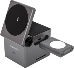 Choetech 3 az 1-ben indukciós töltő 15W