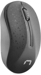 NATEC TOUCAN vezeték nélküli egér, fekete–szürke
