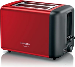 Bosch DesignLine TAT3P424 kenyérpirító, piros