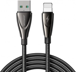 JOYROOM USB–Lightning kábel 3 A, 1,2 m, fekete