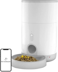 PETONEER Nutri Mini 2,6 l intelligens eledeladagoló macskáknak és kistestű kutyáknak